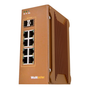 WoMaster DS410 Industrial 10-port Gigabit L2+ Managed Switch